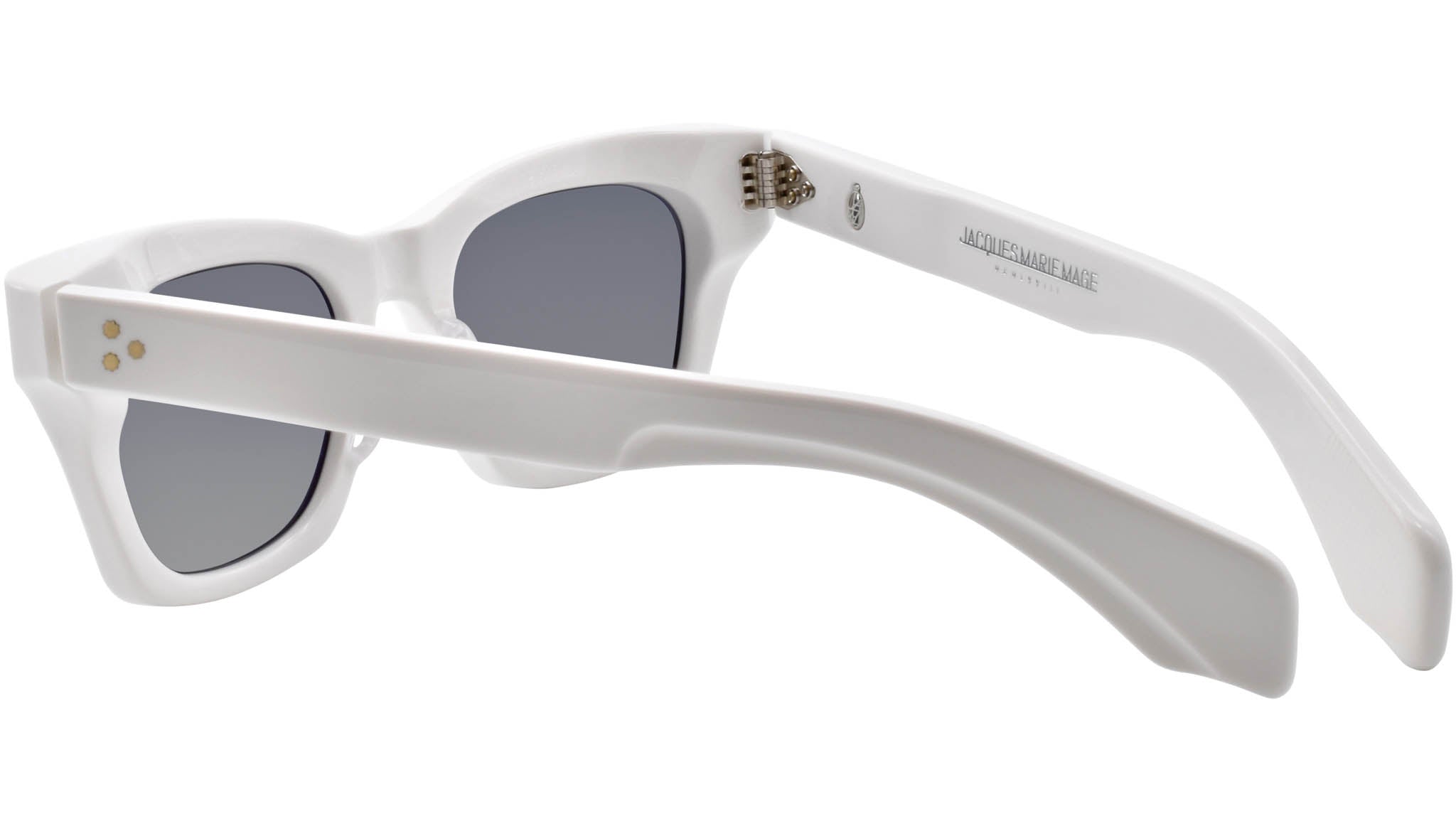 Jacques Marie Mage Dealan White Sunglasses - eye-oo.com display picture 3