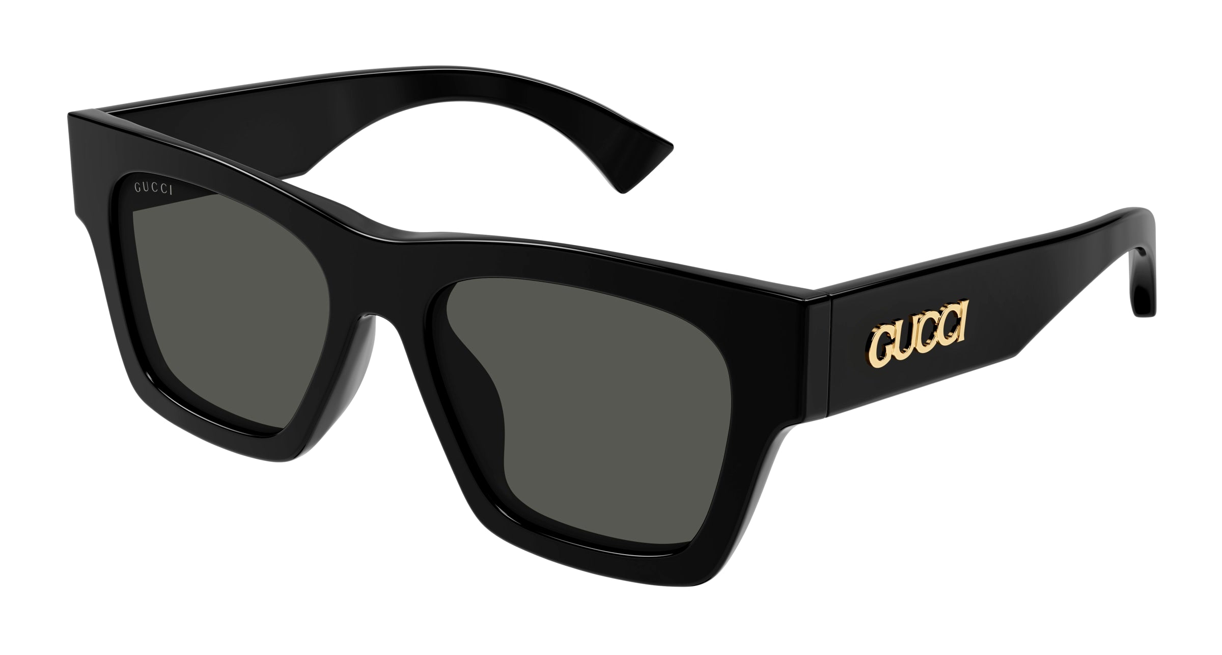 Gucci GG1835S 001 Rectangular Sunglasses Black - eye-oo.com