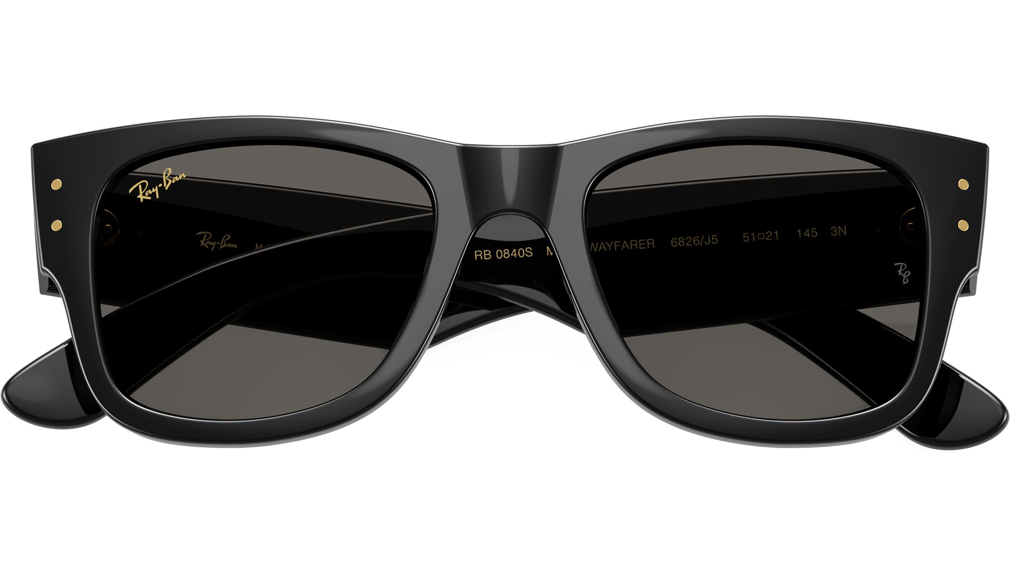 小物 MEGA WAYFARER BLACKED OUT COLLECTION MEGA WAYFARER BLACKED OUT COLLECTION Sunglasses in Black and Ultra