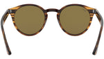 RB2180 820/73 striped red havana