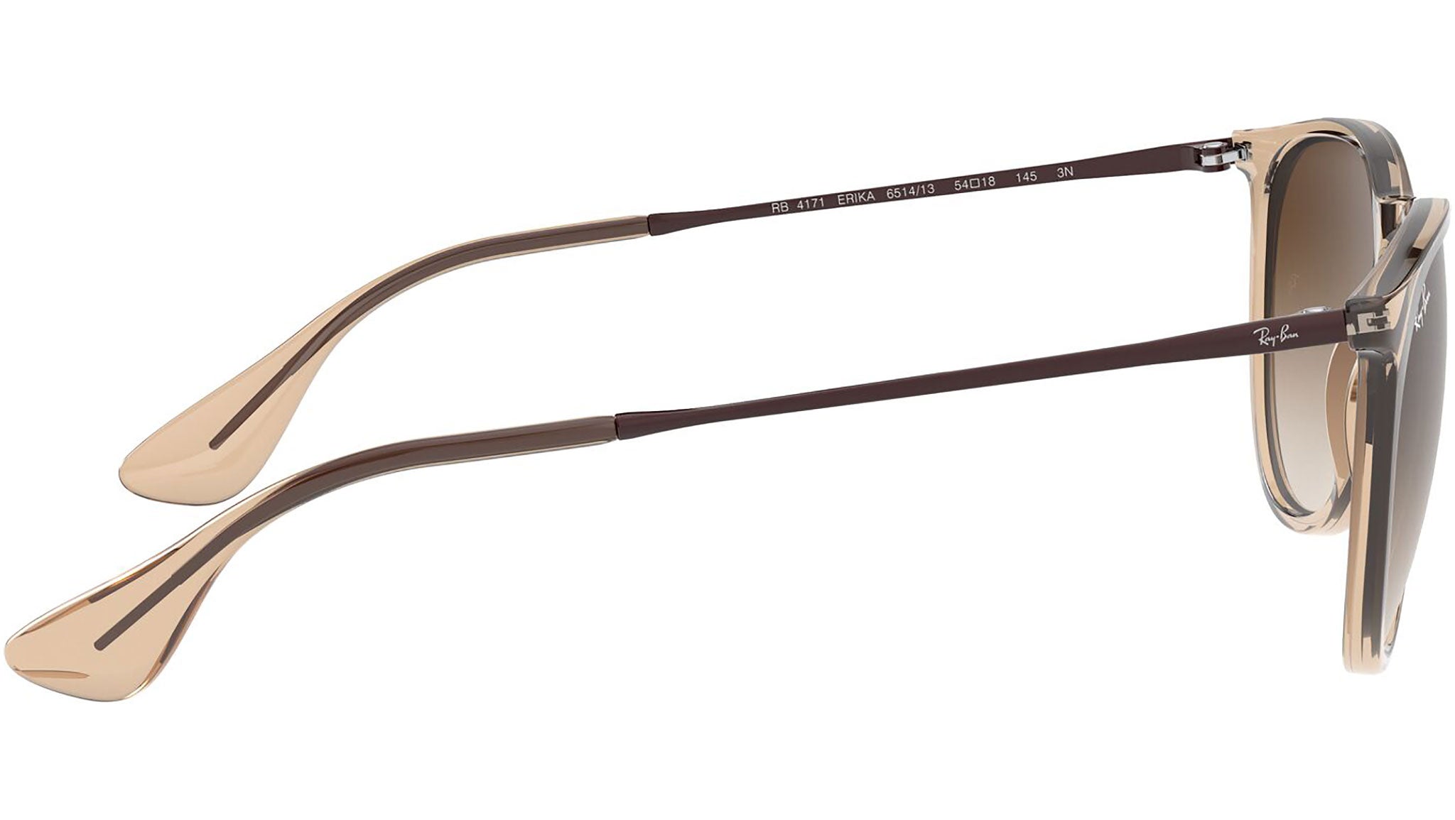 Ray-Ban Erika RB4171 651413 Brown Sunglasses - eye-oo.com