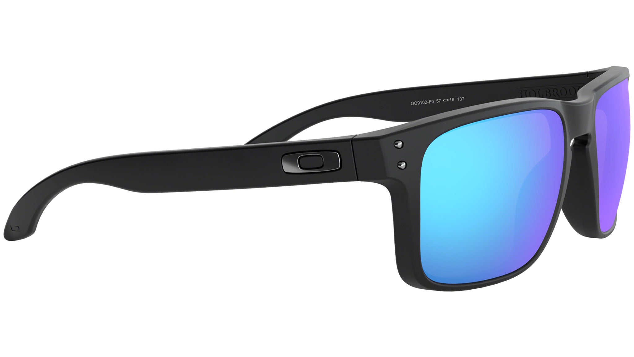 Oakley Holbrook OO9102 Sunglasses F0 Matte Black - eye-oo.com