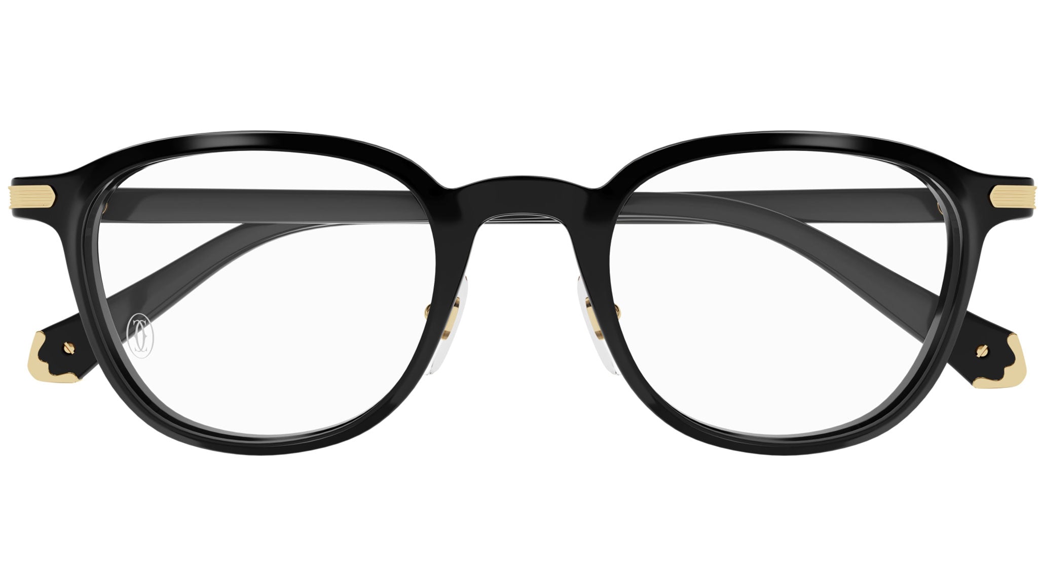 Cartier Première CT0560O Eyeglasses 001 Shiny Black - eye-oo.com