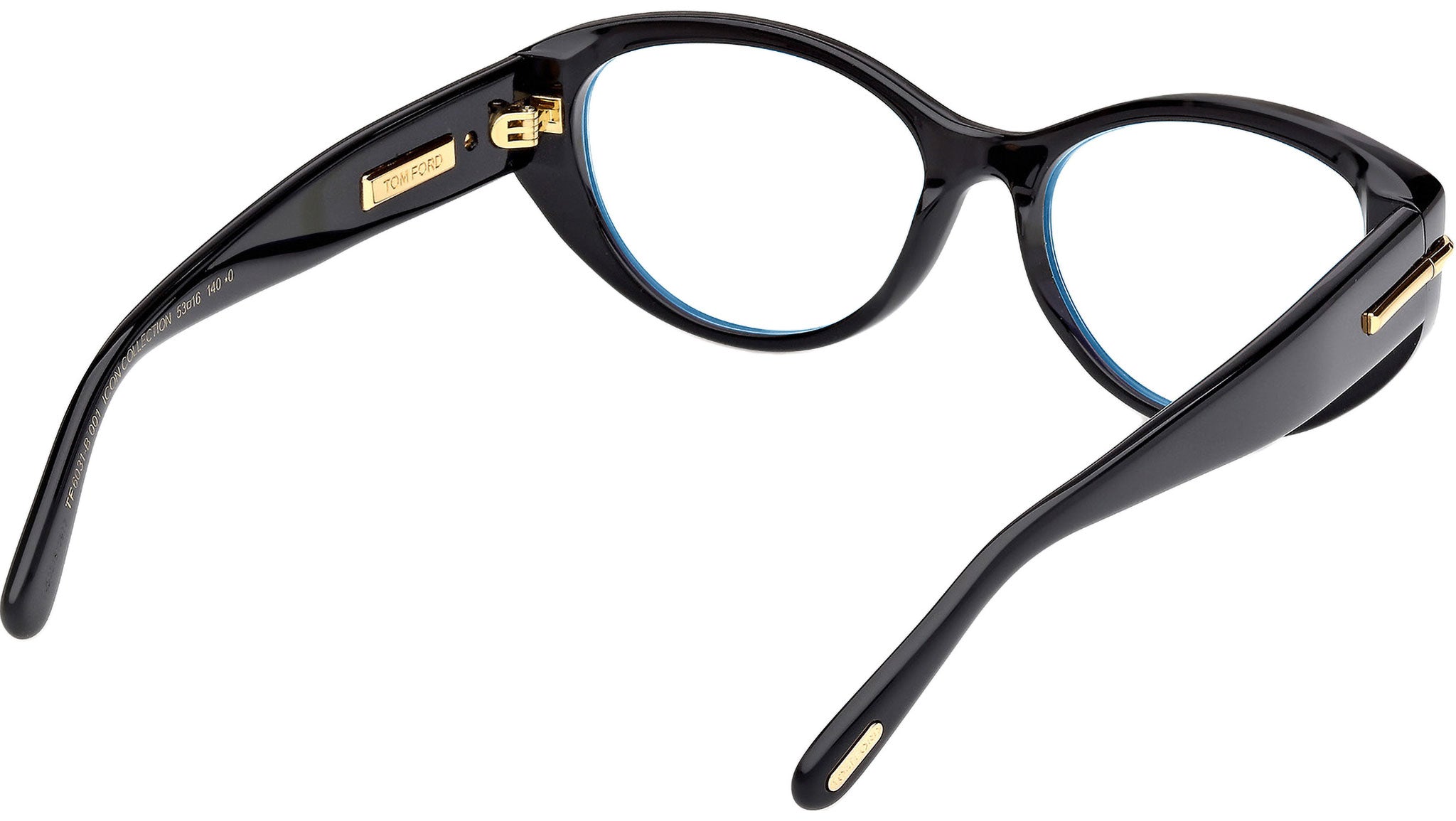 Tom Ford FT6031-B Icon Glasses 001 Shiny Black - eye-oo.com