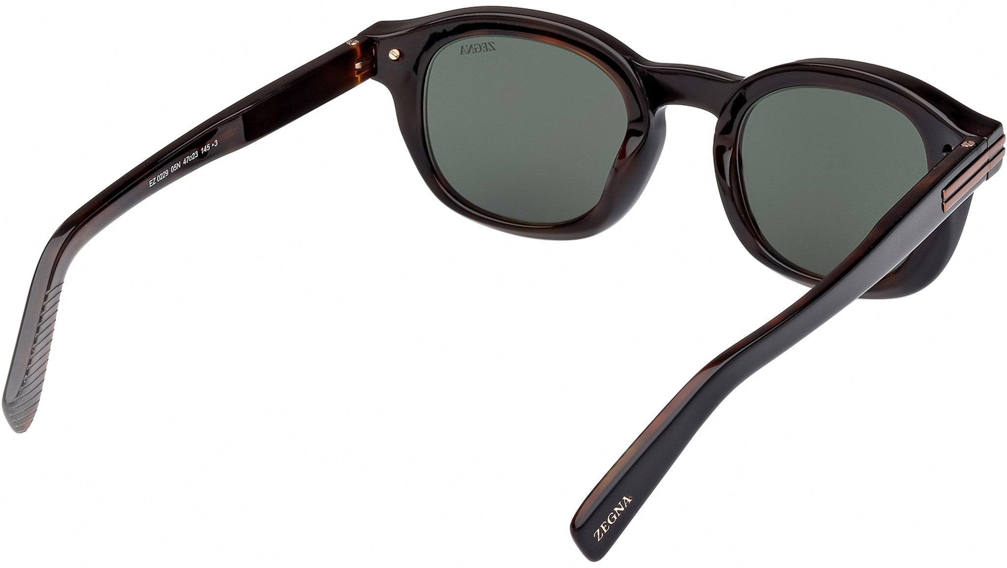 Zegna EZ0229 05N Sunglasses Black / Monocolor - eye-oo.com