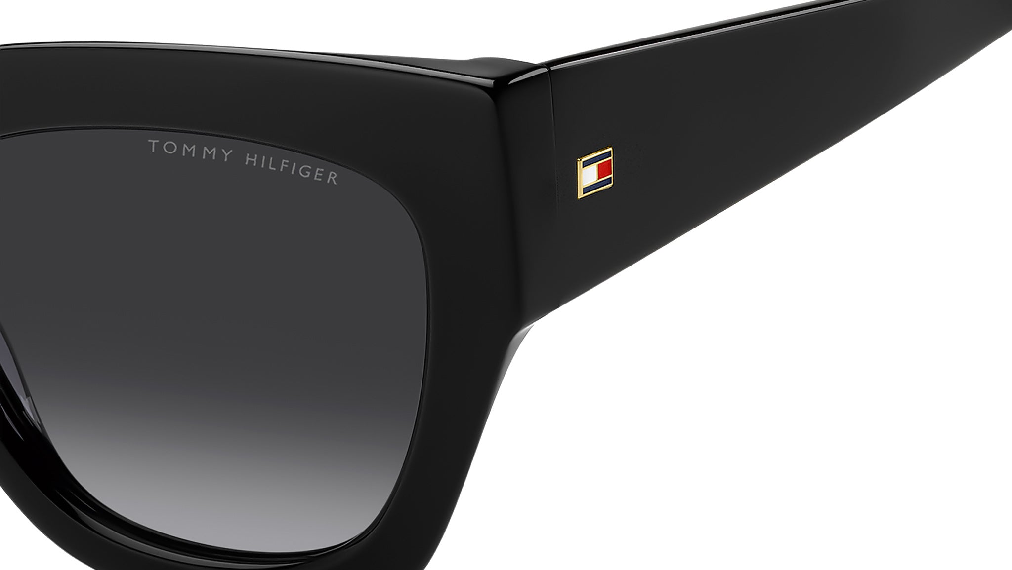 TH 2223/S Tommy Hilfiger Sunglasses 807 9O Black - eye-oo.com