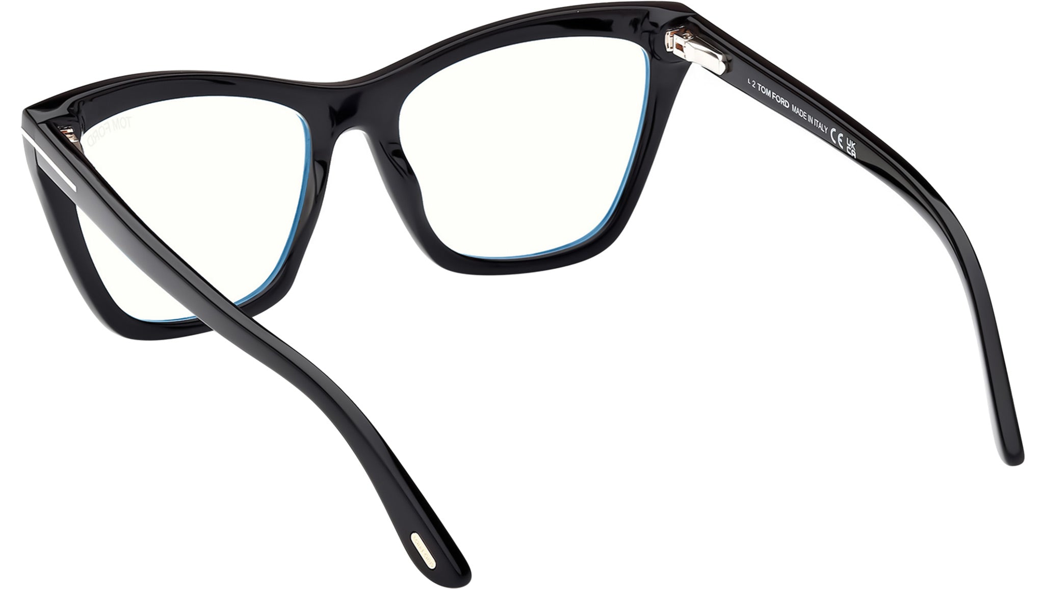 Tom Ford FT5971-B Optical Frame 001 Shiny Black - eye-oo.com display picture 2