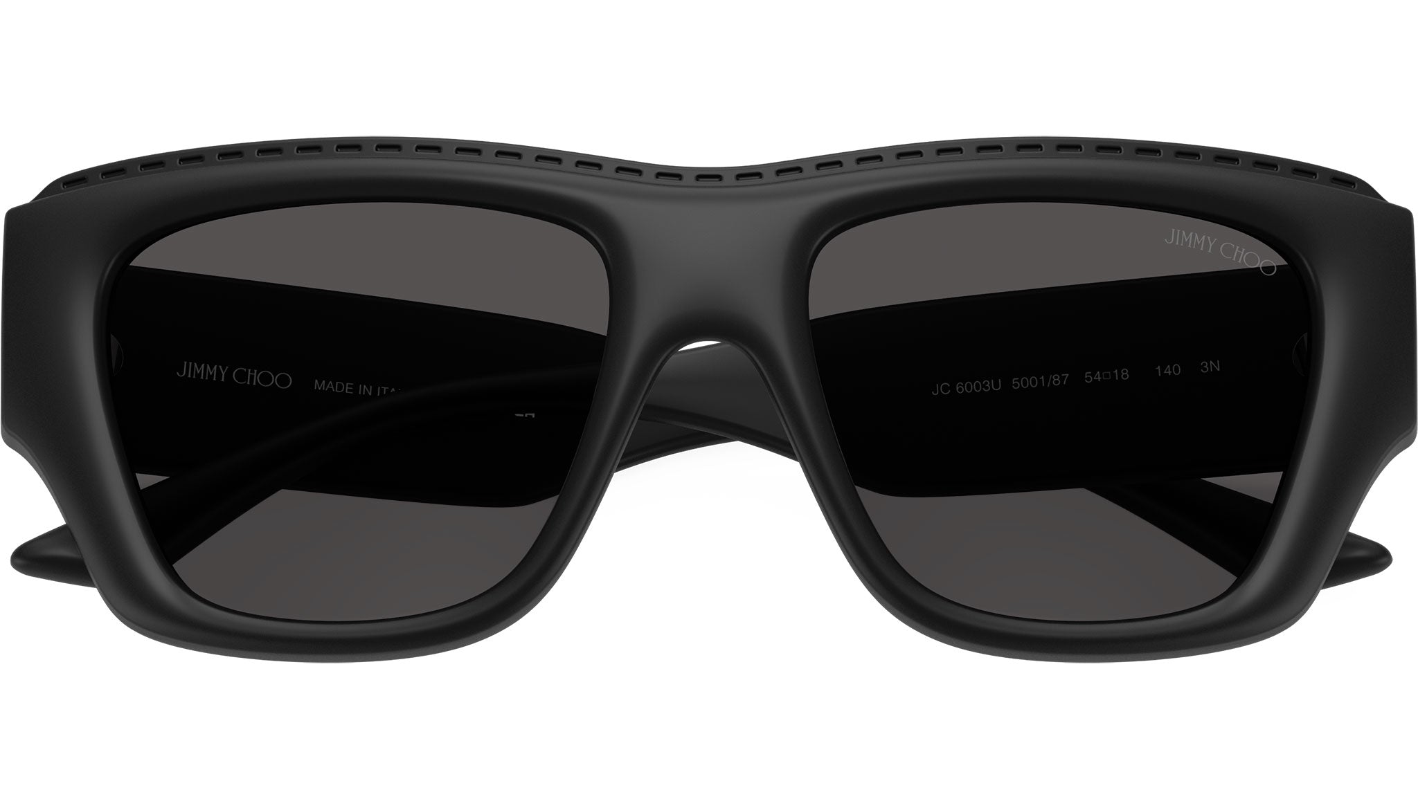 JC6003U Jimmy Choo Sunglasses 500187 Matte Black - eye-oo.com