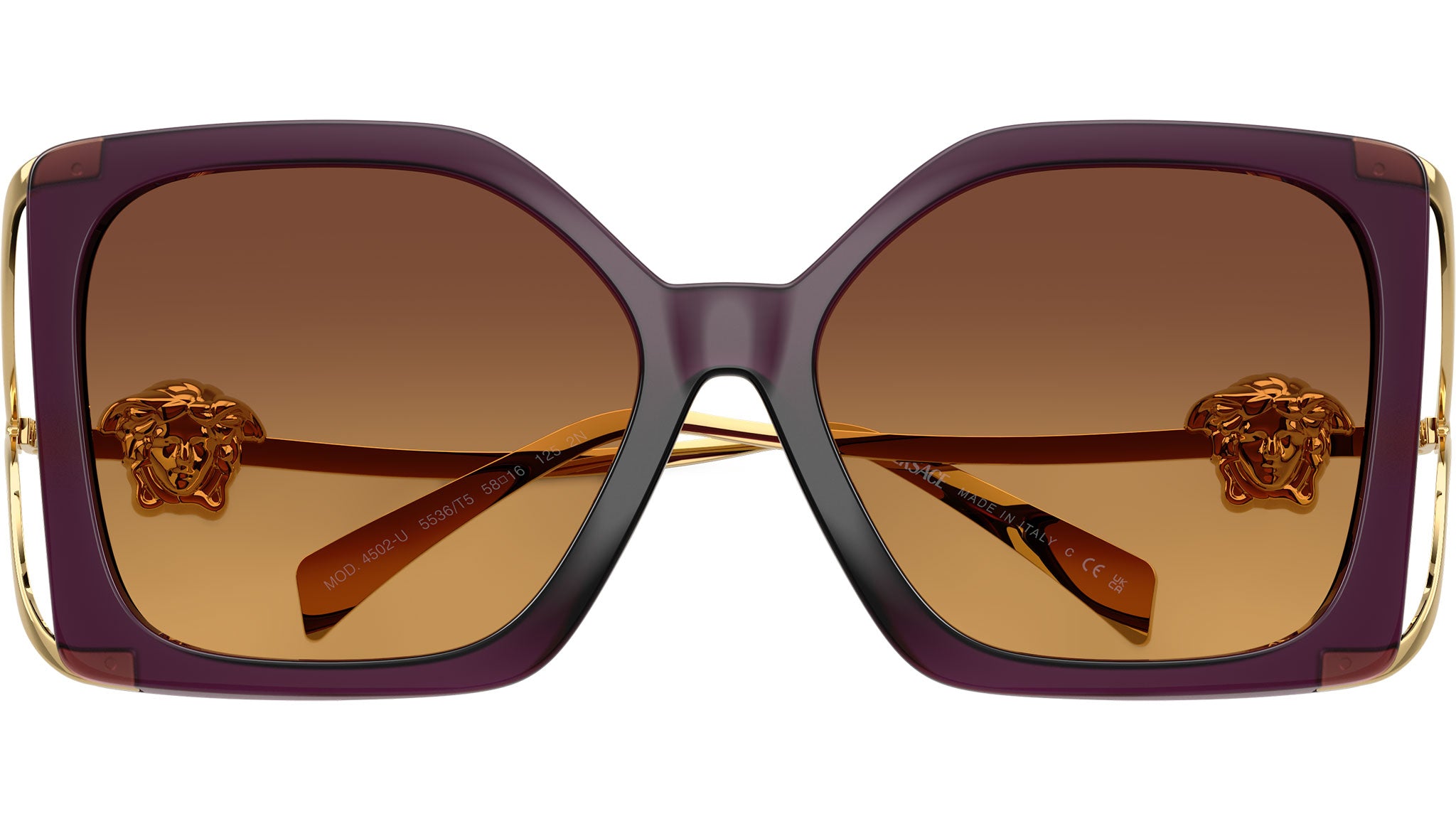 Versace VE4502U Sunglasses 5536T5 Opal Purple - eye-oo.com