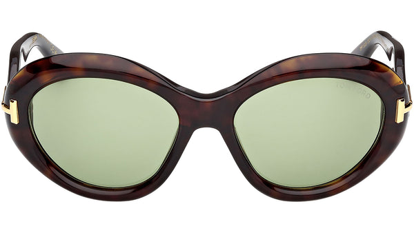Tom Ford Icon Sunglasses FT1328 52N Dark Havana - eye-oo.com