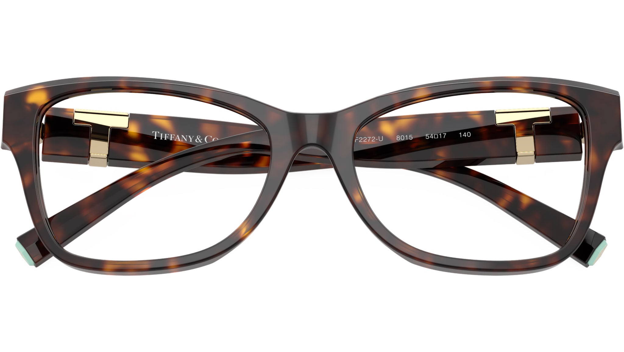 TF2272U Tiffany Glasses 8015 Havana - eye-oo.com display picture 1