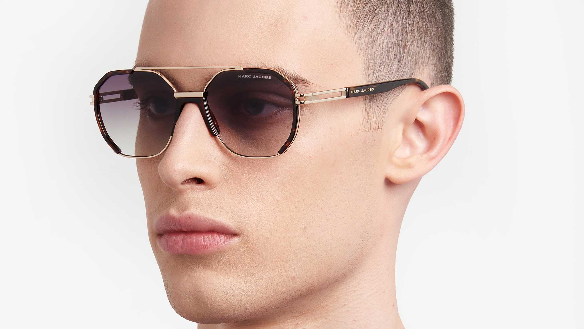 ▪️Marc Jacobs Full Rim Sunglasses New in Case Marc Jacobs Sunglasses MARC-584-S RHL/9O main image 3