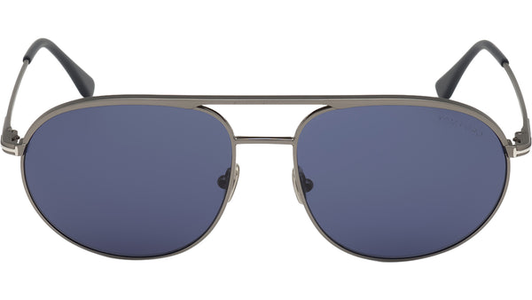 Tom Ford Gio Sunglasses FT0772 13V Matte Dark Ruthenium - eye-oo.com