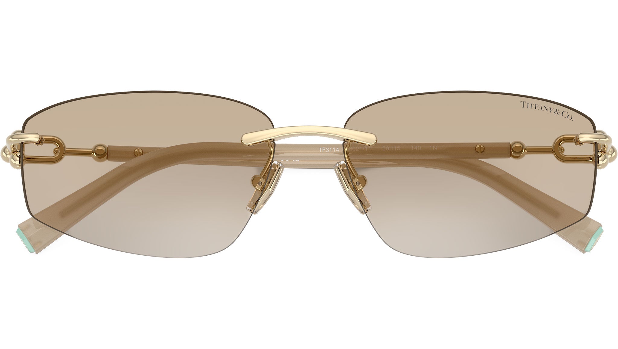 TF3114 Tiffany Sunglasses 602111 Pale Gold - eye-oo.com