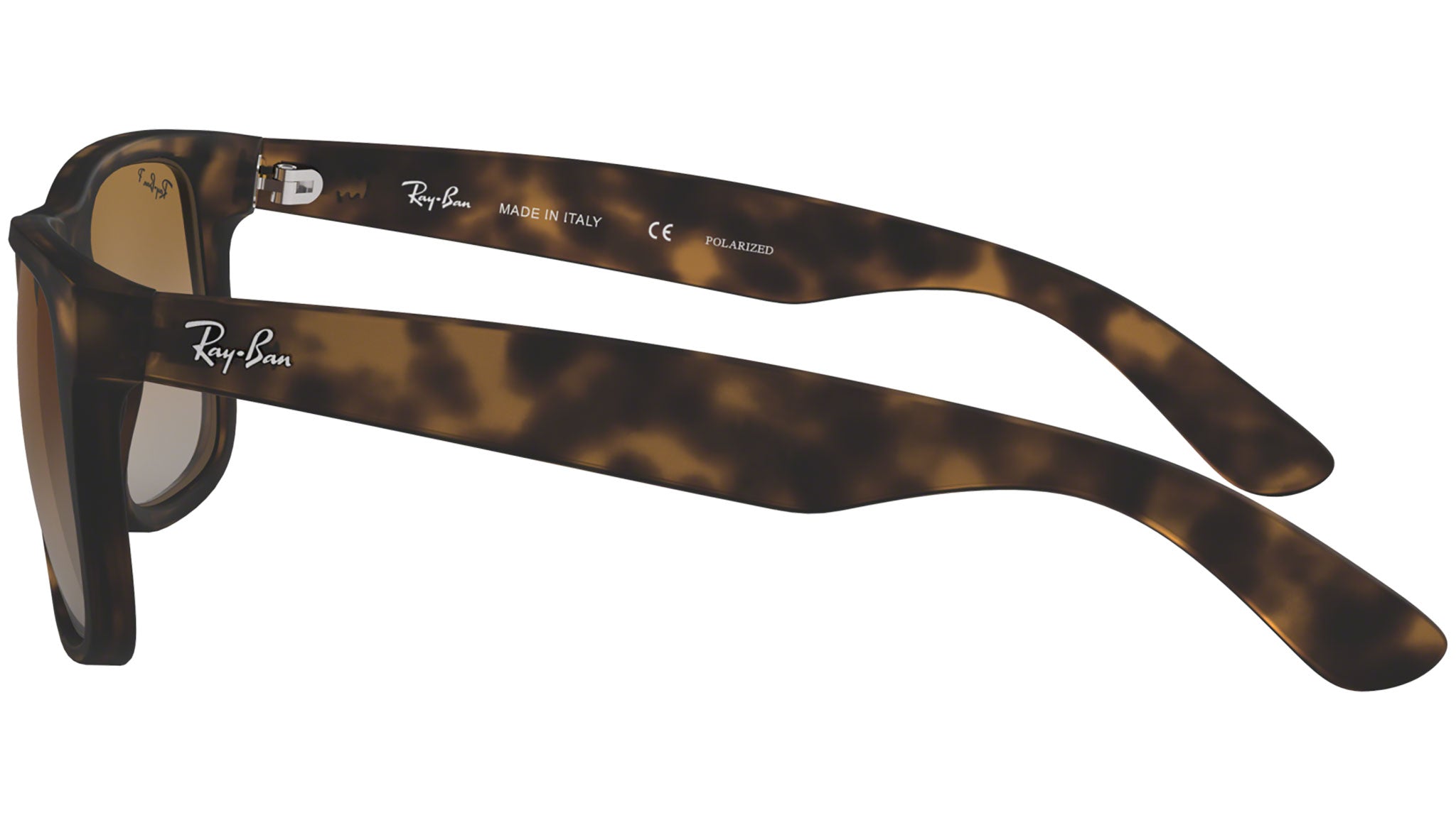 アイコニック Ray-Banサングラス Ray-Ban Justin RB4165 865/T5 Tortoise Sunglasses - eye-oo.com