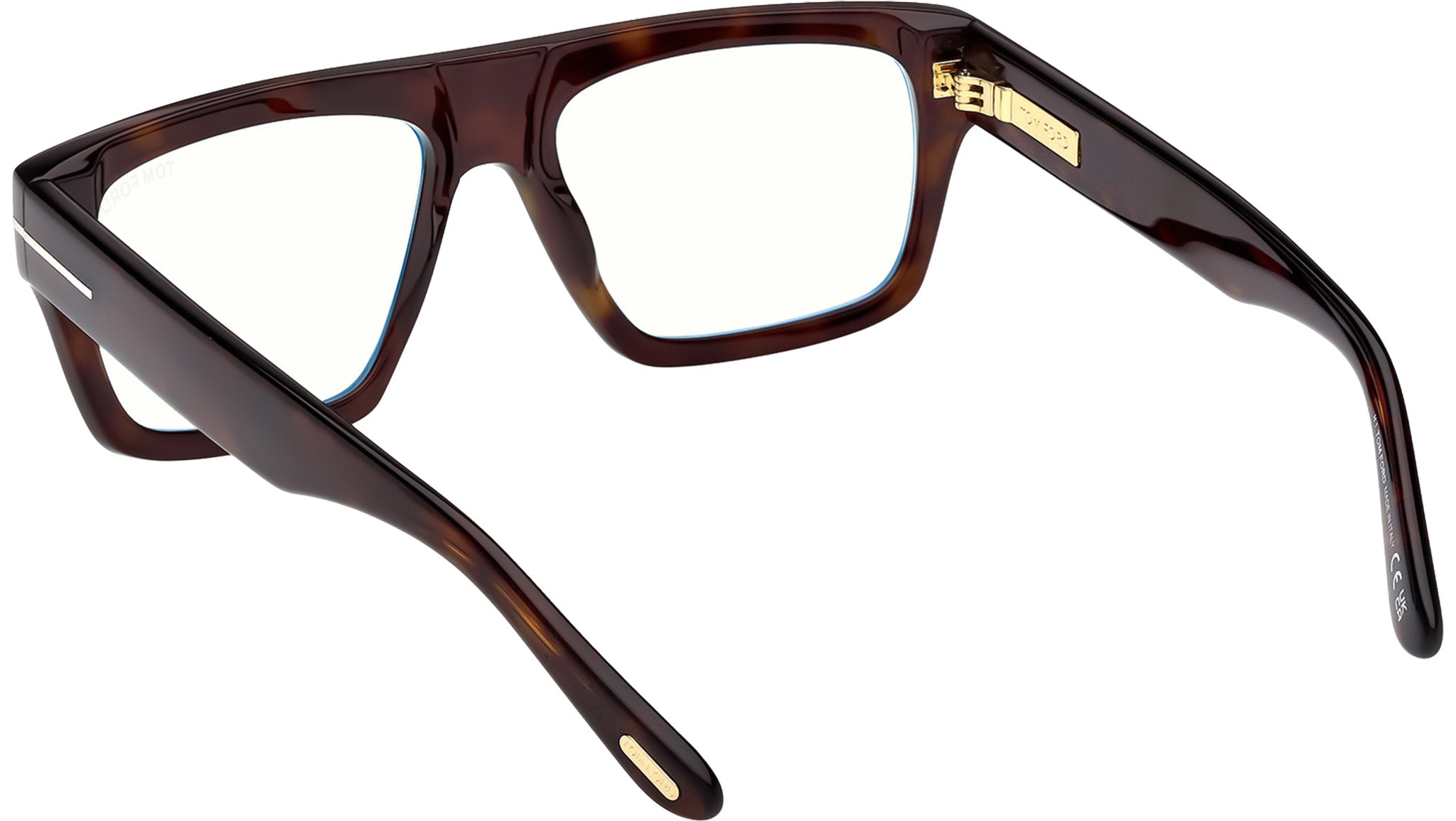 Tom Ford Havana Tortoiseshell Cat-Eye Glasses - Brown/Black Tom Ford Women main image 2