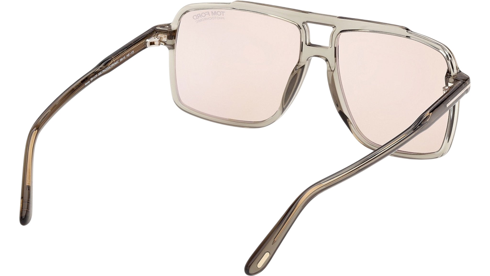 Tom Ford Kemp Sunglasses FT1177 93E Shiny Light Green - eye-oo.com