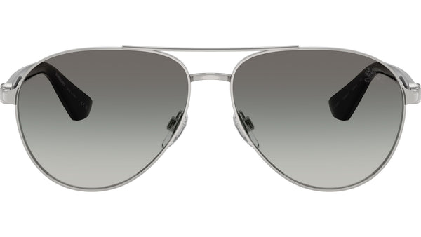 Burberry BE3072 100511 Women\'s Sunglasses Silver/ Grey 57mm New Designer Eyewear Burberry | Accessories | Burberry Be372 00511 Womens  main image 3