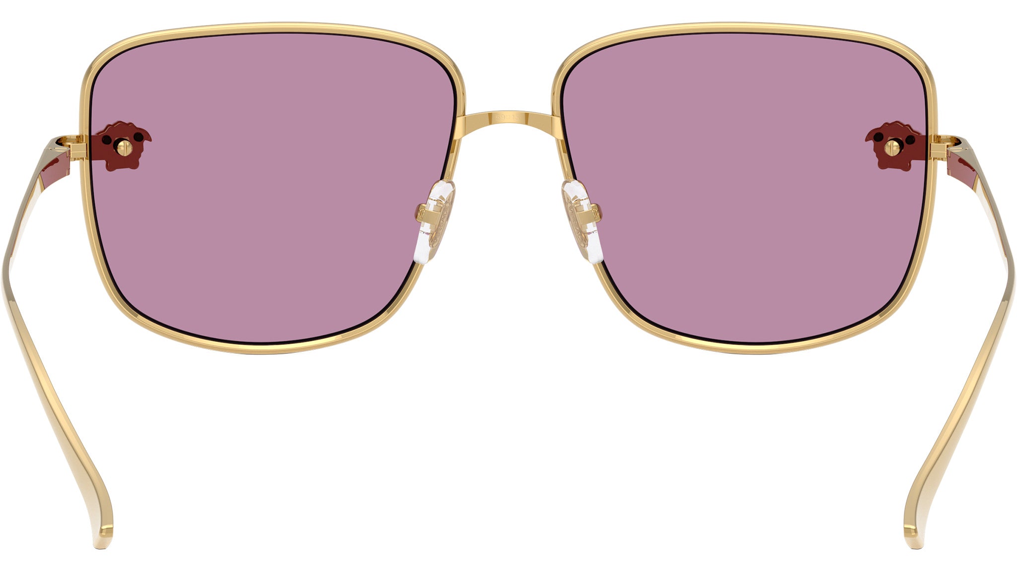 NEW VERSACE SUNGLASSES WOMEN GOLD PINK VE2282 1002/AK EYEWEAR VE2282 1002AK Versace VE 2282 (10029C) O2282 VE228210029C Sunglasses Woman  main image 2