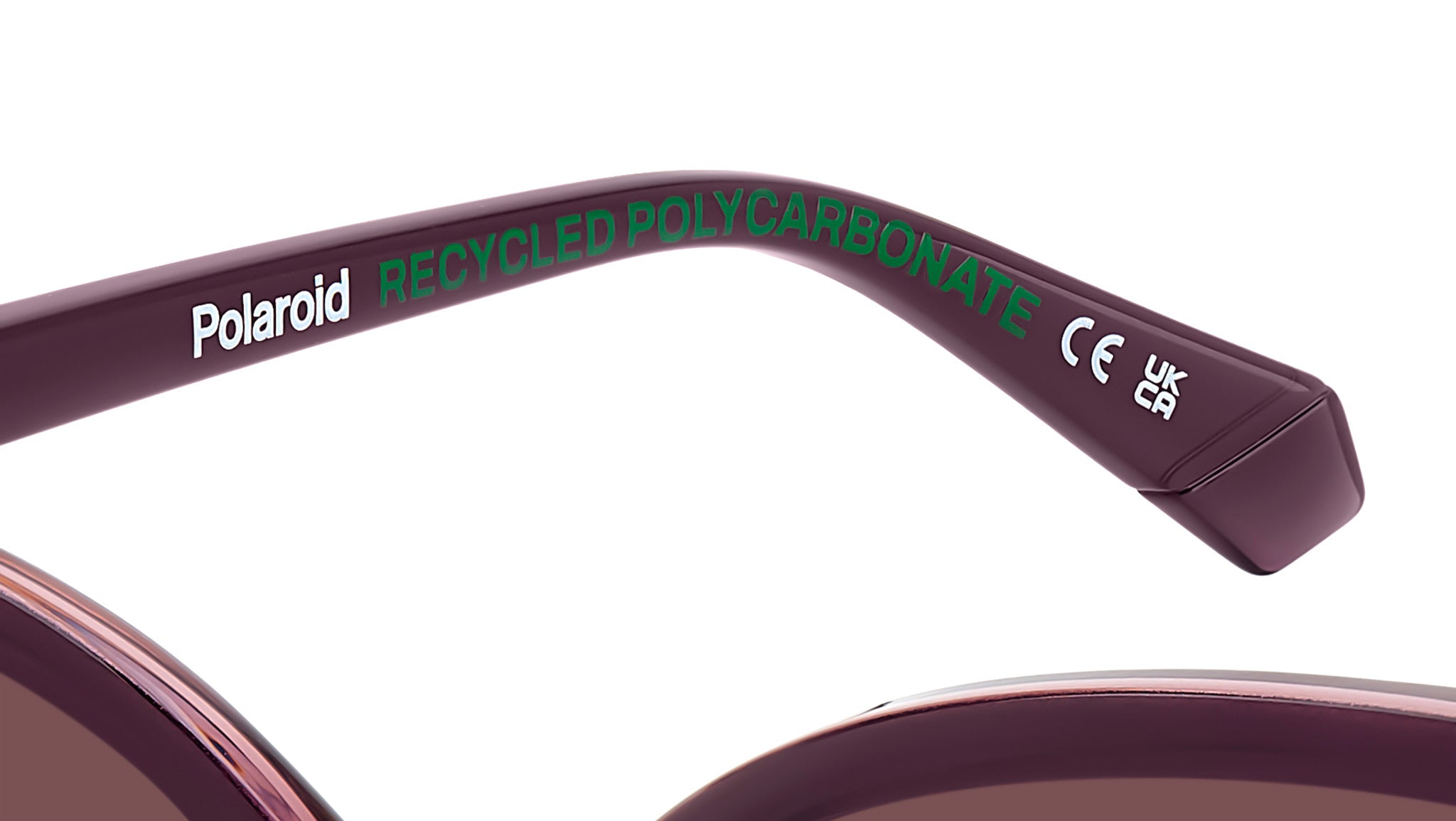 Polaroid Purple Polycarbonate Women\'s Sunglasses Polaroid PLD 2156/S B3V JQ Sunglasses Violet - eye-oo.com main image 4