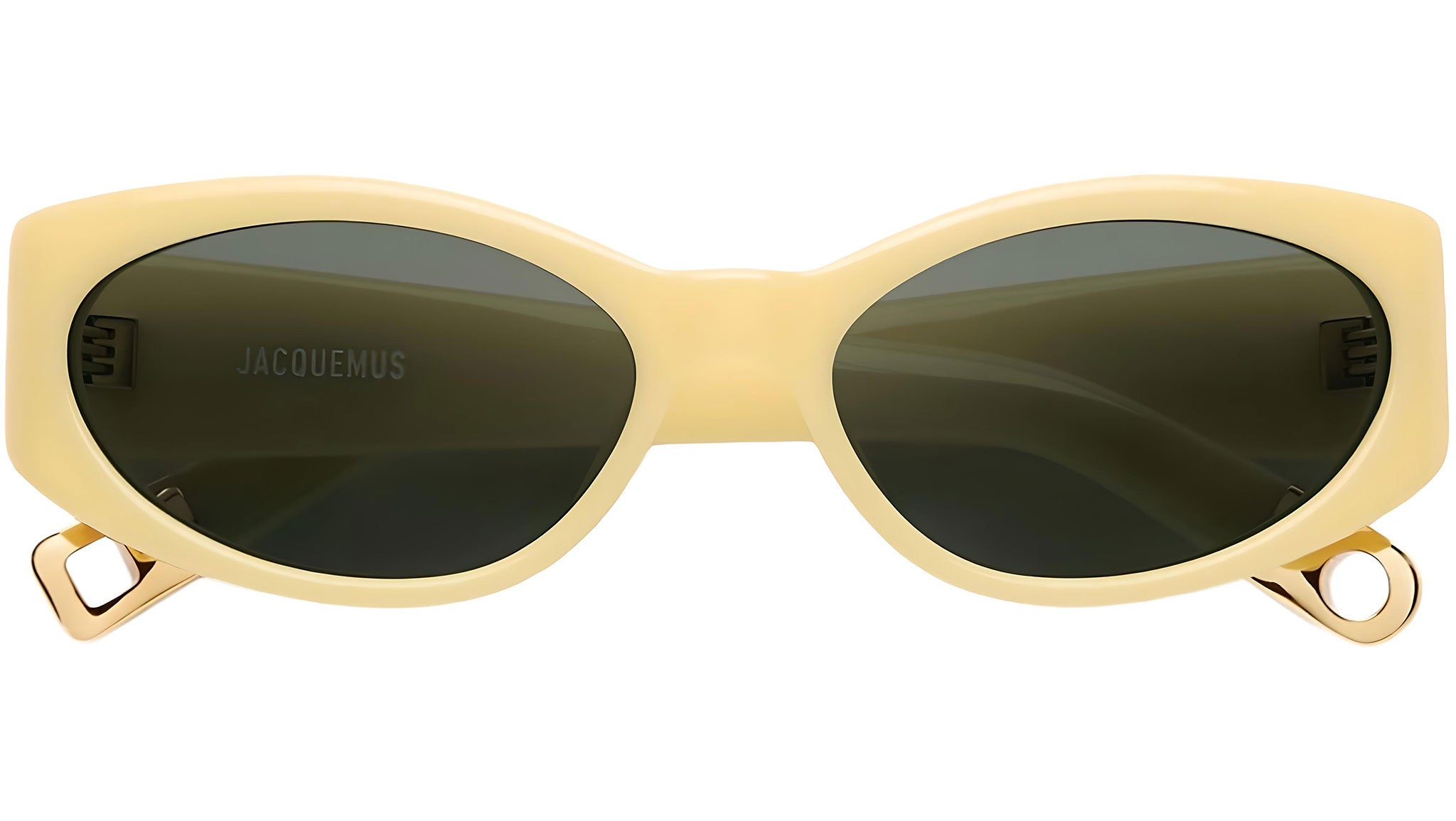 Ovalo Jacquemus Sunglasses Yellow - eye-oo.com