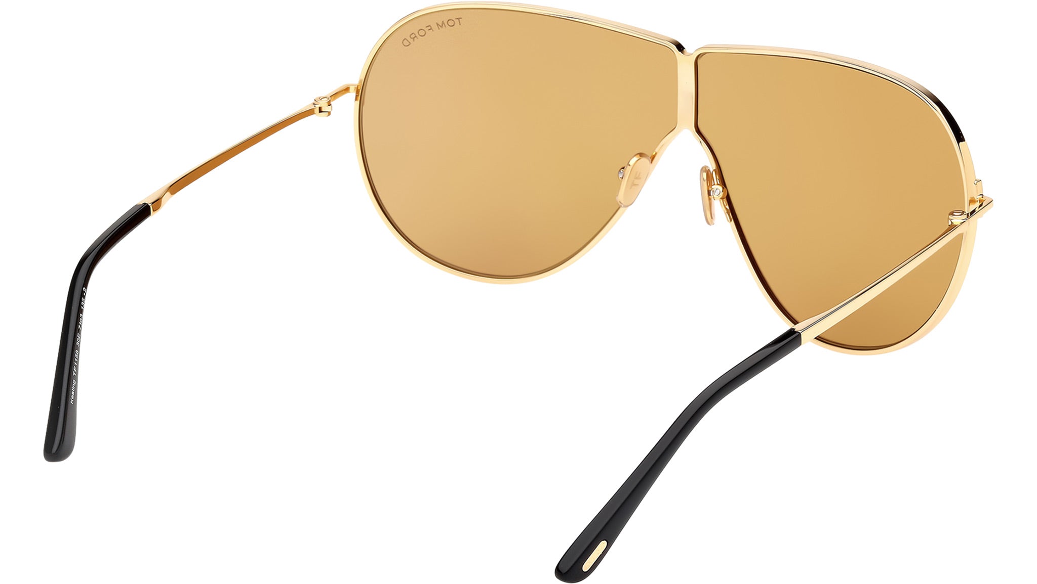 Tom Ford Keating Sunglasses FT1158 30E Shiny Deep Gold - eye-oo.com