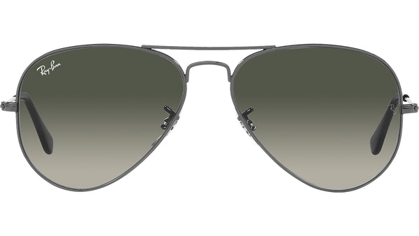 Ray-Ban Aviator RB3025 004/71 Gunmetal Sunglasses - eye-oo.com display picture 3