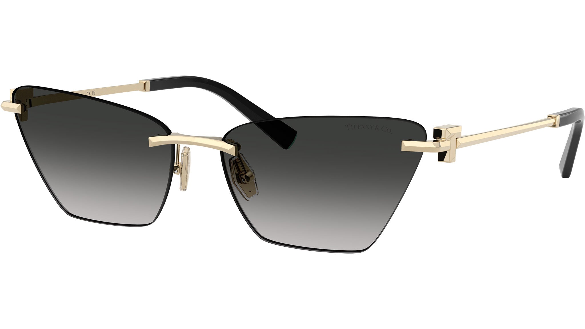 Tiffany TF3104D Sunglasses 6216S4 Pale Gold - eye-oo.com