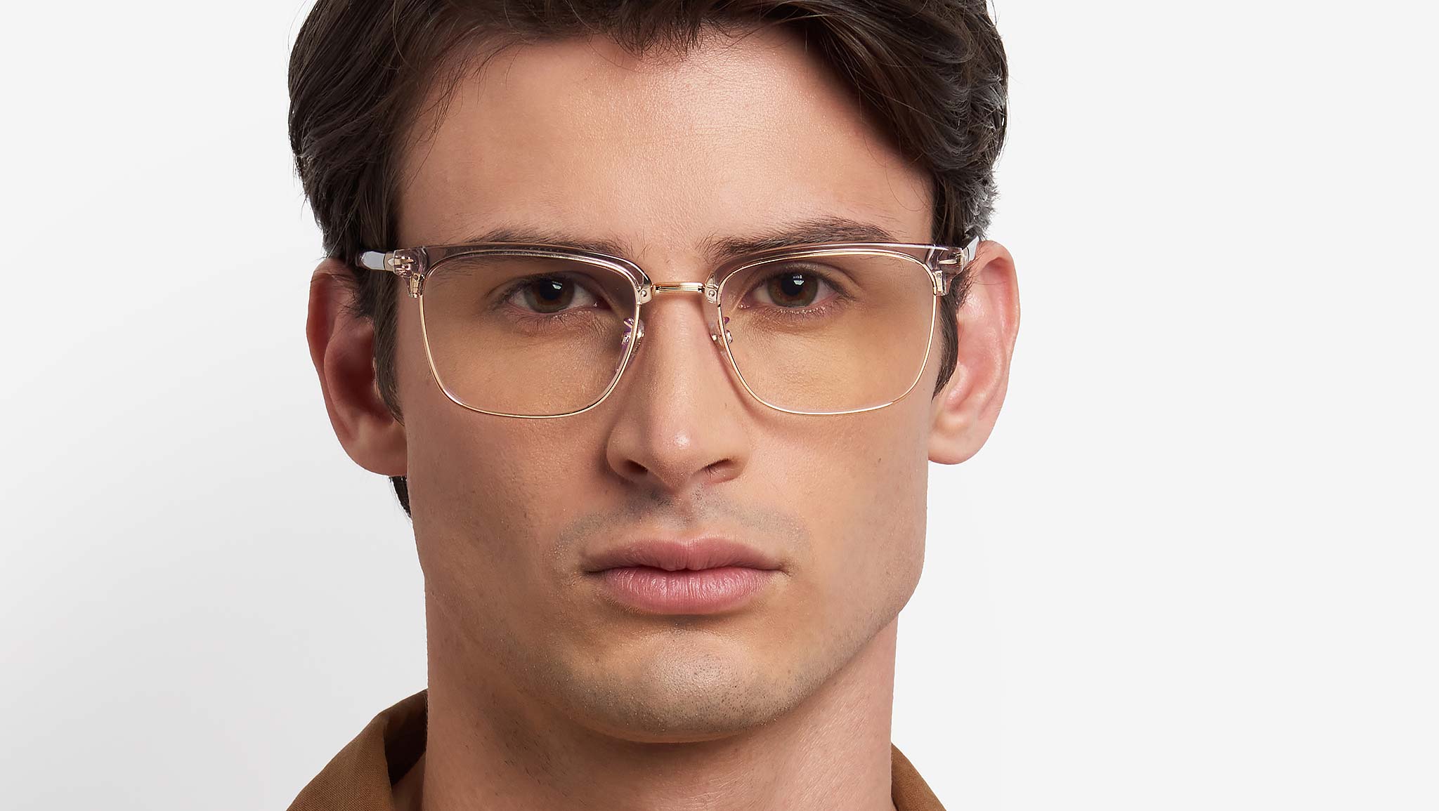 David Beckham DB 1183 83Q Optical Frame Grey Havana Gold - eye-oo.com