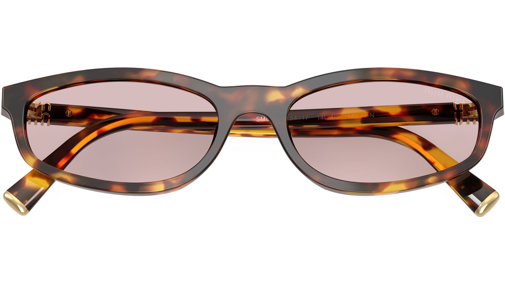 MU A06S Miu Miu Sunglasses 14L4I0 Honey Havana - eye-oo.com