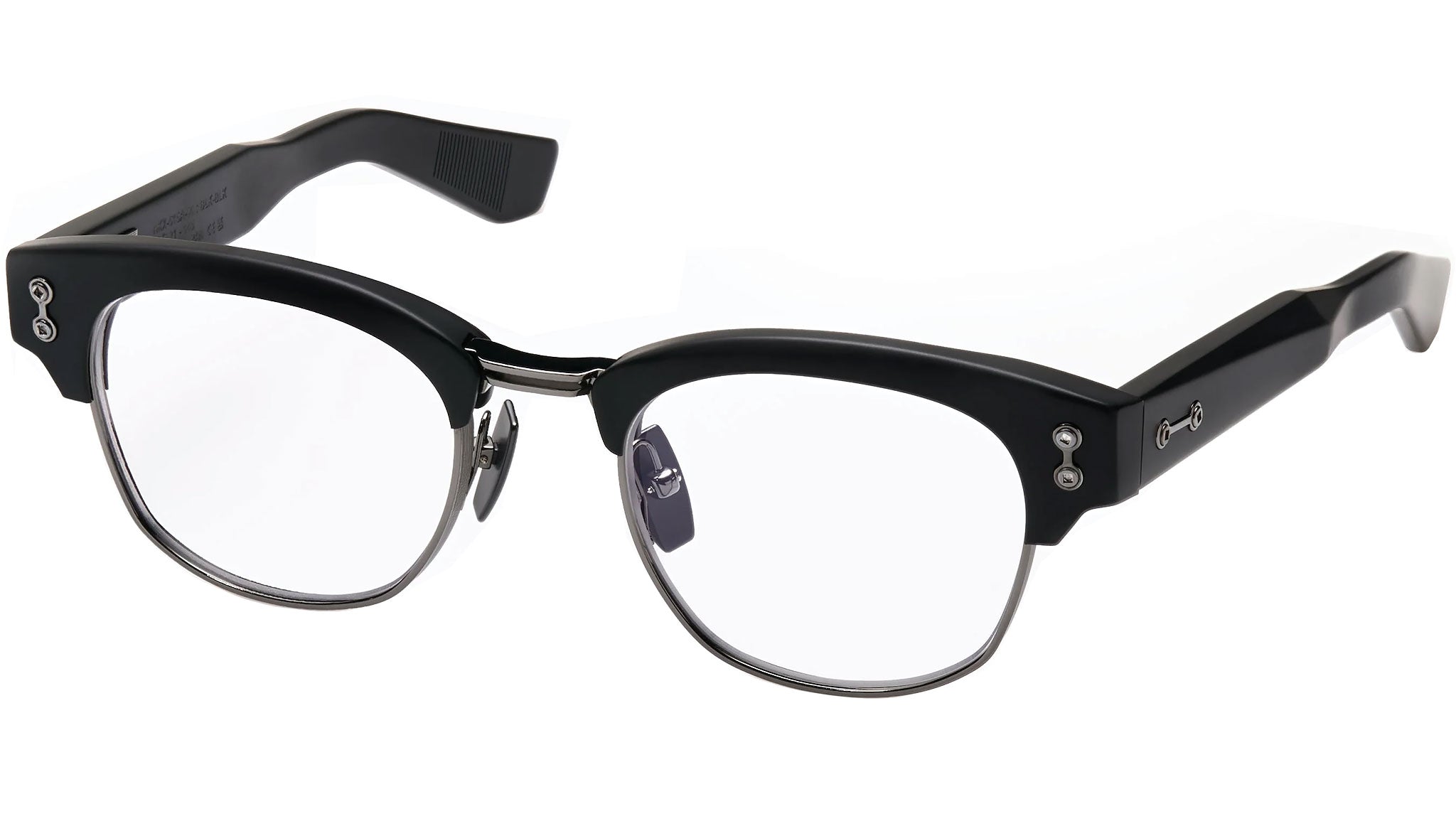 AKONI / アコニ NEWTON Black Akoni Newton Matte Black Glasses AKX-515A - eye-oo.com