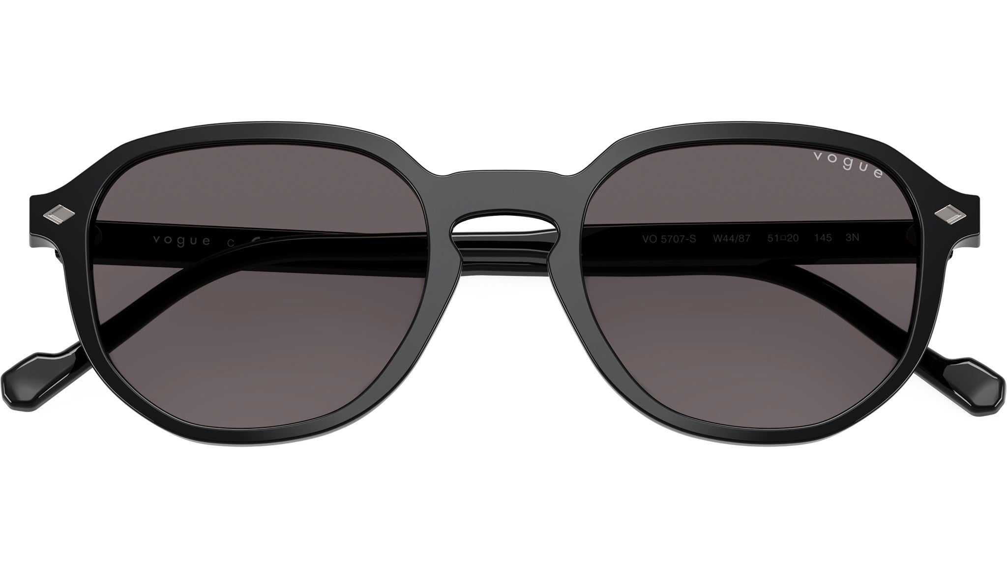 Vogue VO5707S Sunglasses W44/87 Black - eye-oo.com