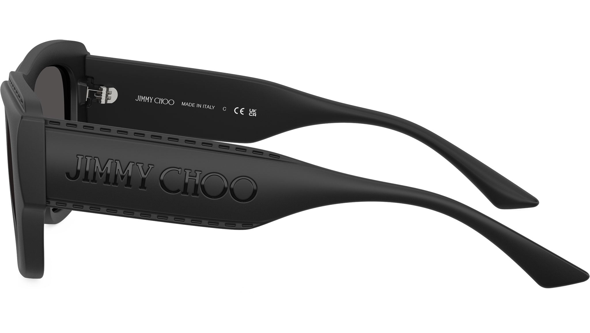 JC6003U Jimmy Choo Sunglasses 500187 Matte Black - eye-oo.com