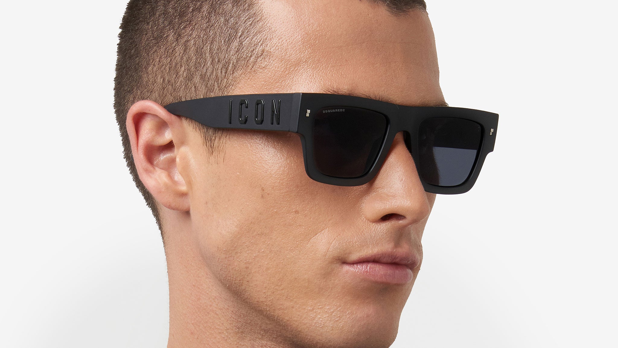 Dsquared2 Sunglasses ICON 0021/S 003 IR Matte Black - eye-oo.com