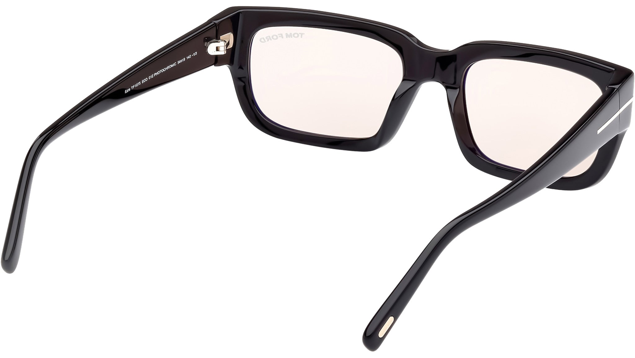 Tom Ford Ezra Sunglasses FT1075 01E Shiny Black - eye-oo.com