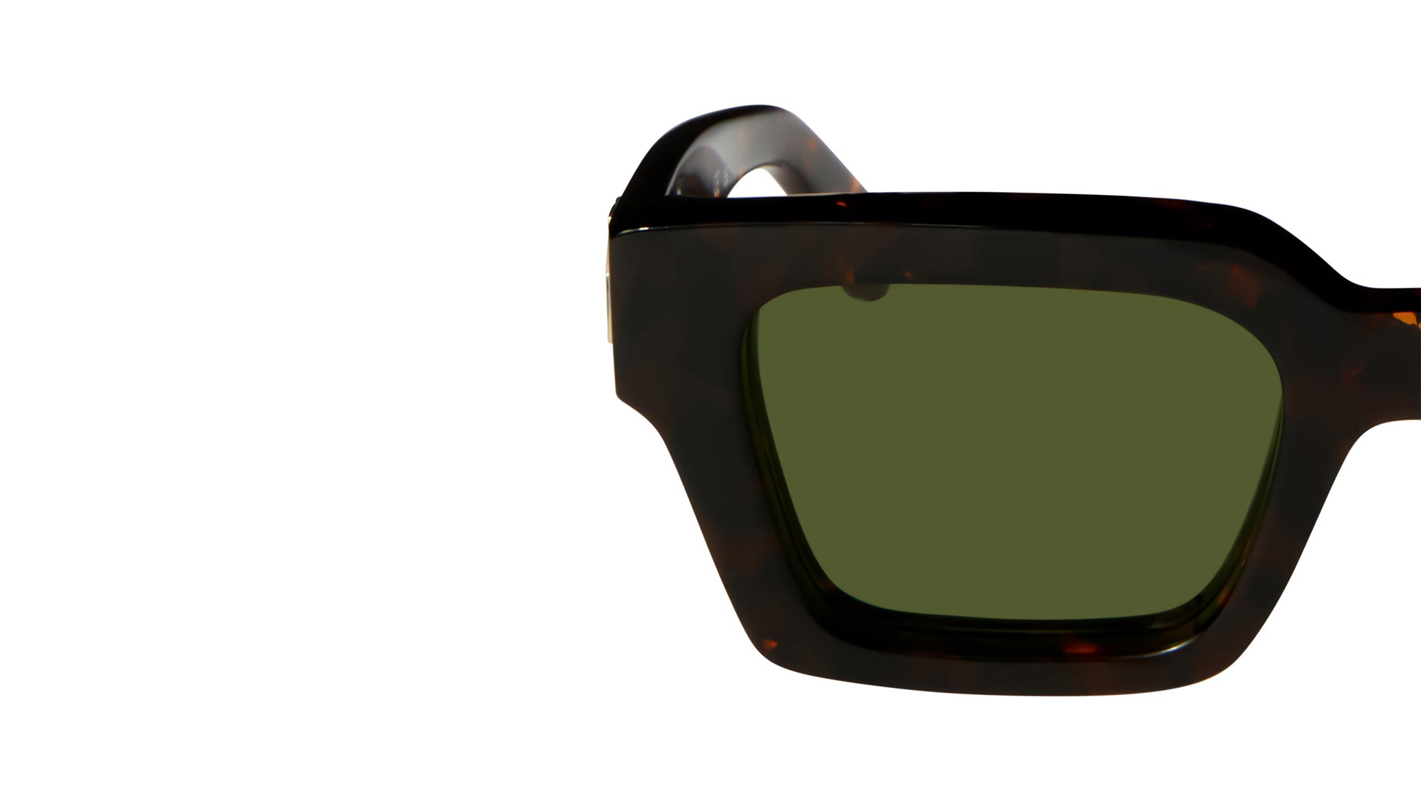 NWT Off-White OERI126S24PLA0016055 Virgil Havana 53mm Sunglasses Off-White NEW OFF-WHITE OERI126S24PLA0016055 Virgil Havana  main image 2