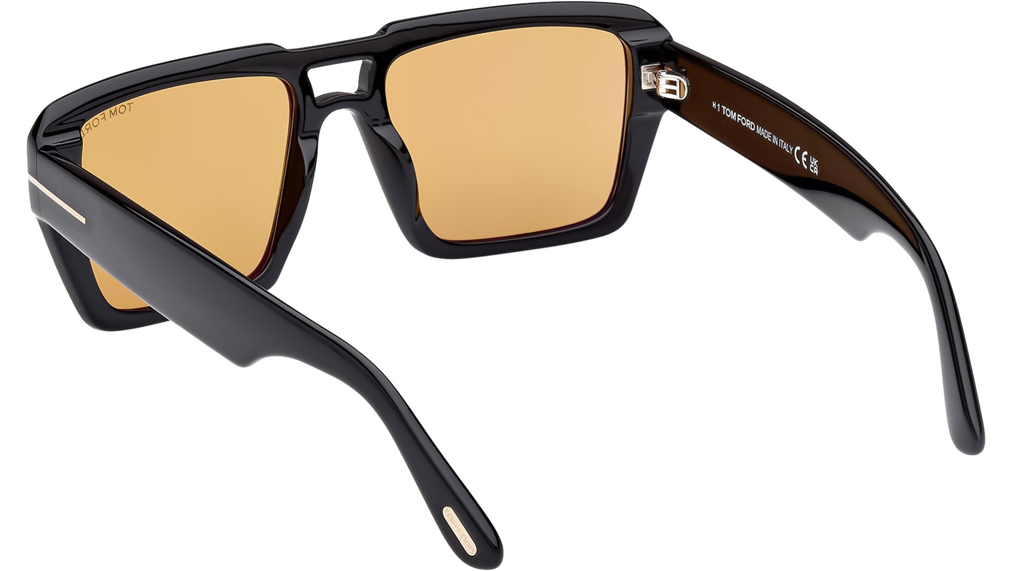 Tom Ford Redford Sunglasses FT1153 01E Shiny Black - eye-oo.com
