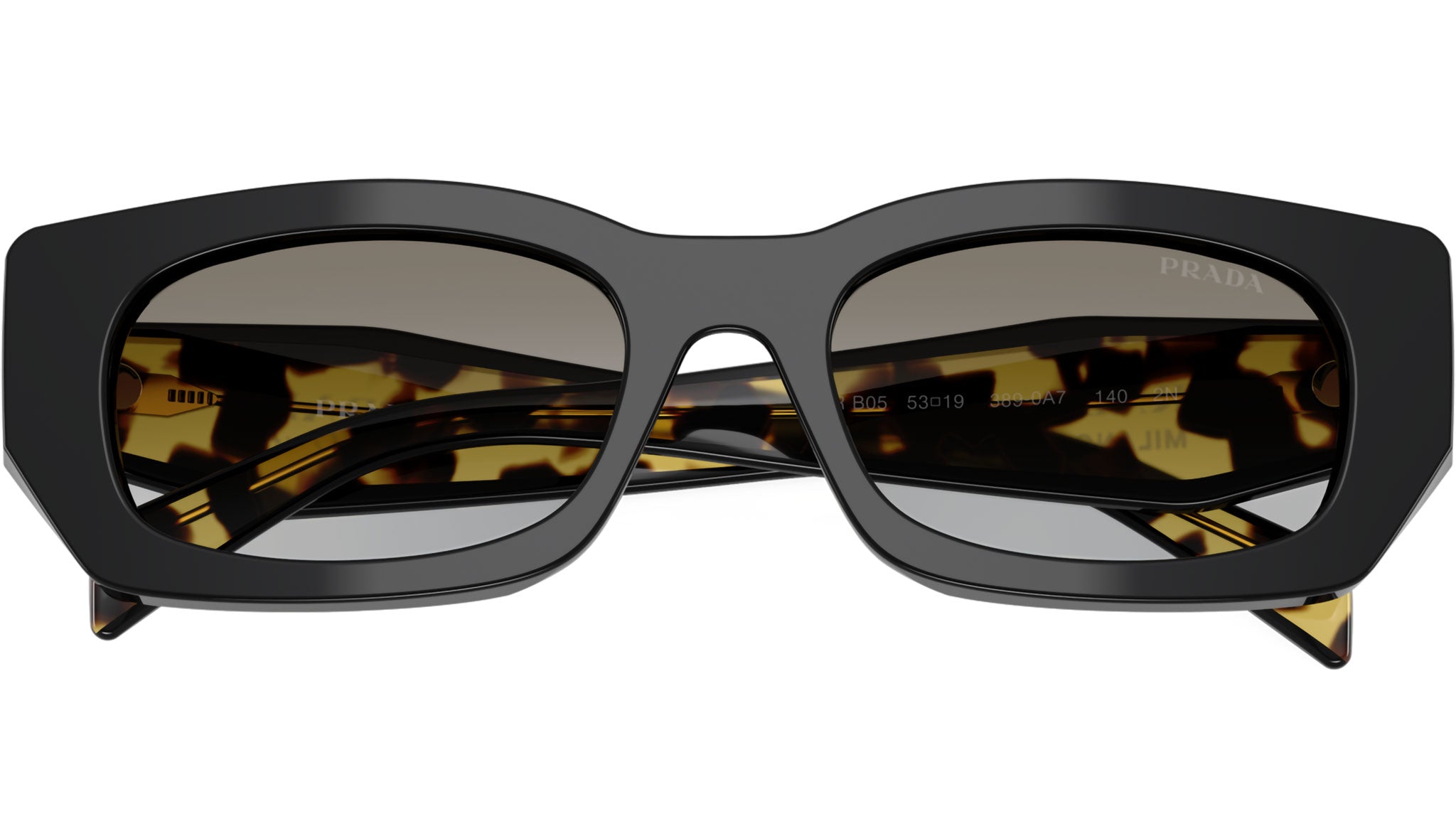PR B05S Prada Sunglasses 3890A7 Black - eye-oo.com display picture 1