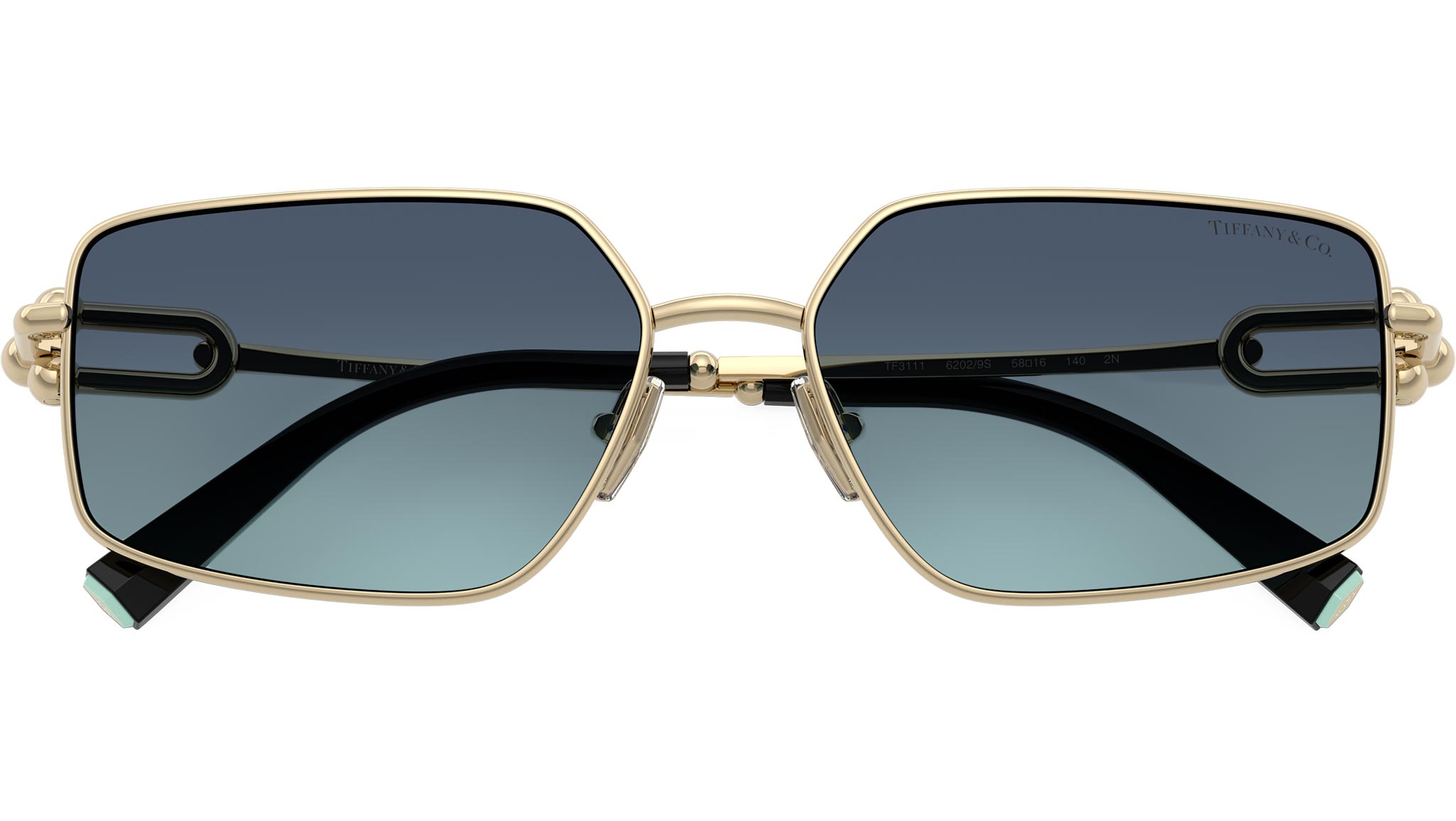 TF3111 Tiffany Sunglasses 62029S Pale Gold - eye-oo.com