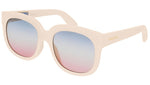 GG0361S shiny ivory and triple blue/ivory/red