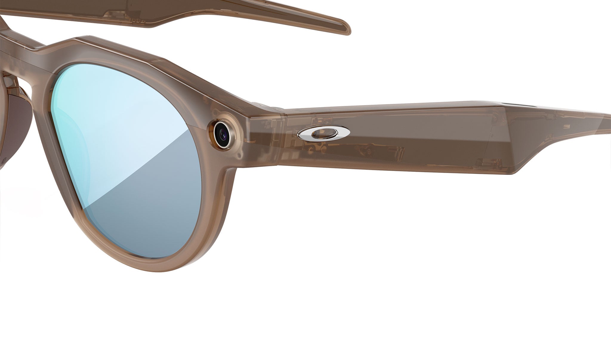 HSTN OW8002 Oakley Meta AI Glasses 800206 Brown Smoke - eye-oo.com