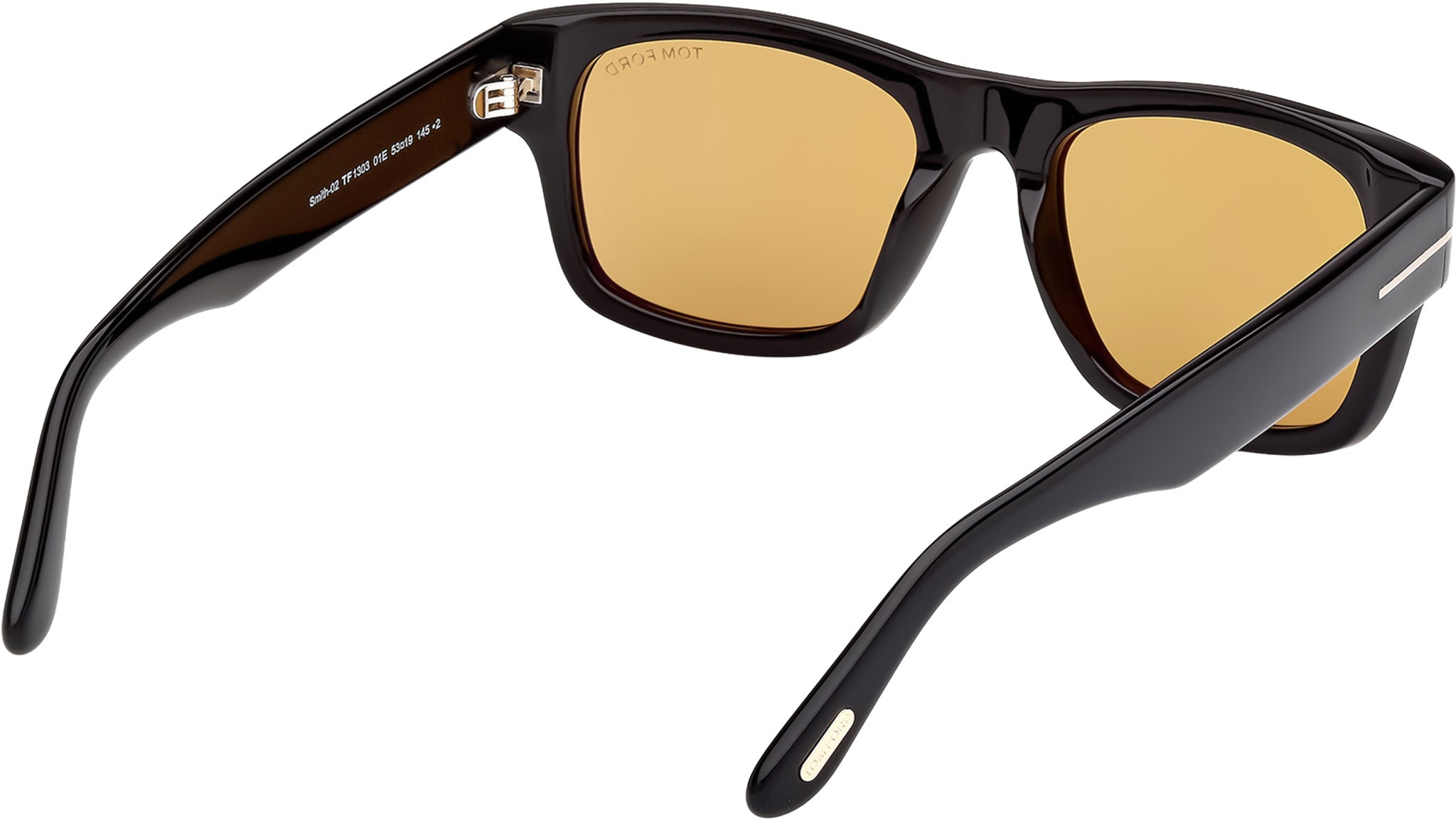 Tom Ford Smith-02 Sunglasses FT1303 01E Shiny Black - eye-oo.com