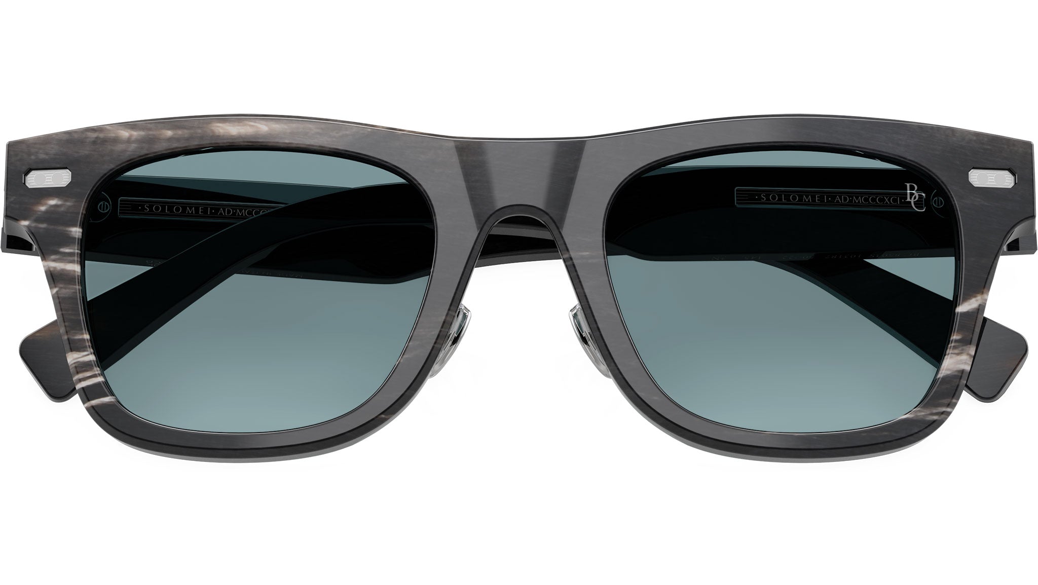 Brunello Cucinelli BC8503S Sunglasses 103187 Black Horn - eye-oo.com