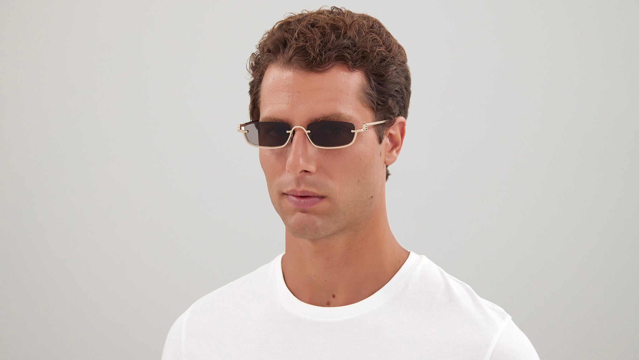 Gucci GG1278S 001 Gold Brown Sunglasses - eye-oo.com