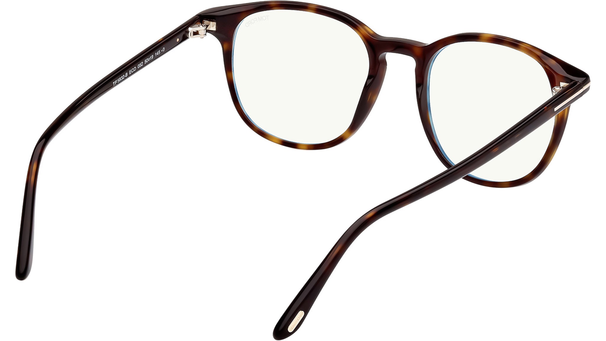 Tom Ford FT5832 052 Optical Frame 052 Shiny Dark Havana - eye-oo.com