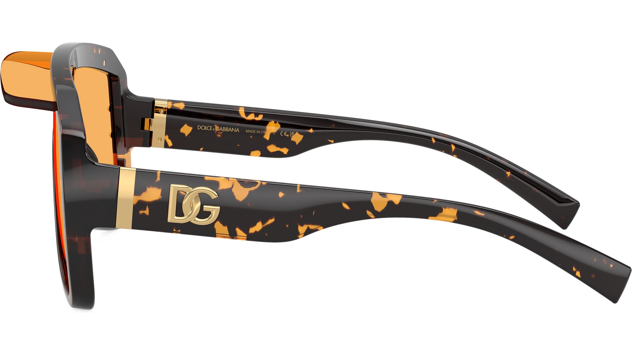 DG6205 Dolce & Gabbana Sunglasses 512/85 Yellow Havana - eye-oo.com