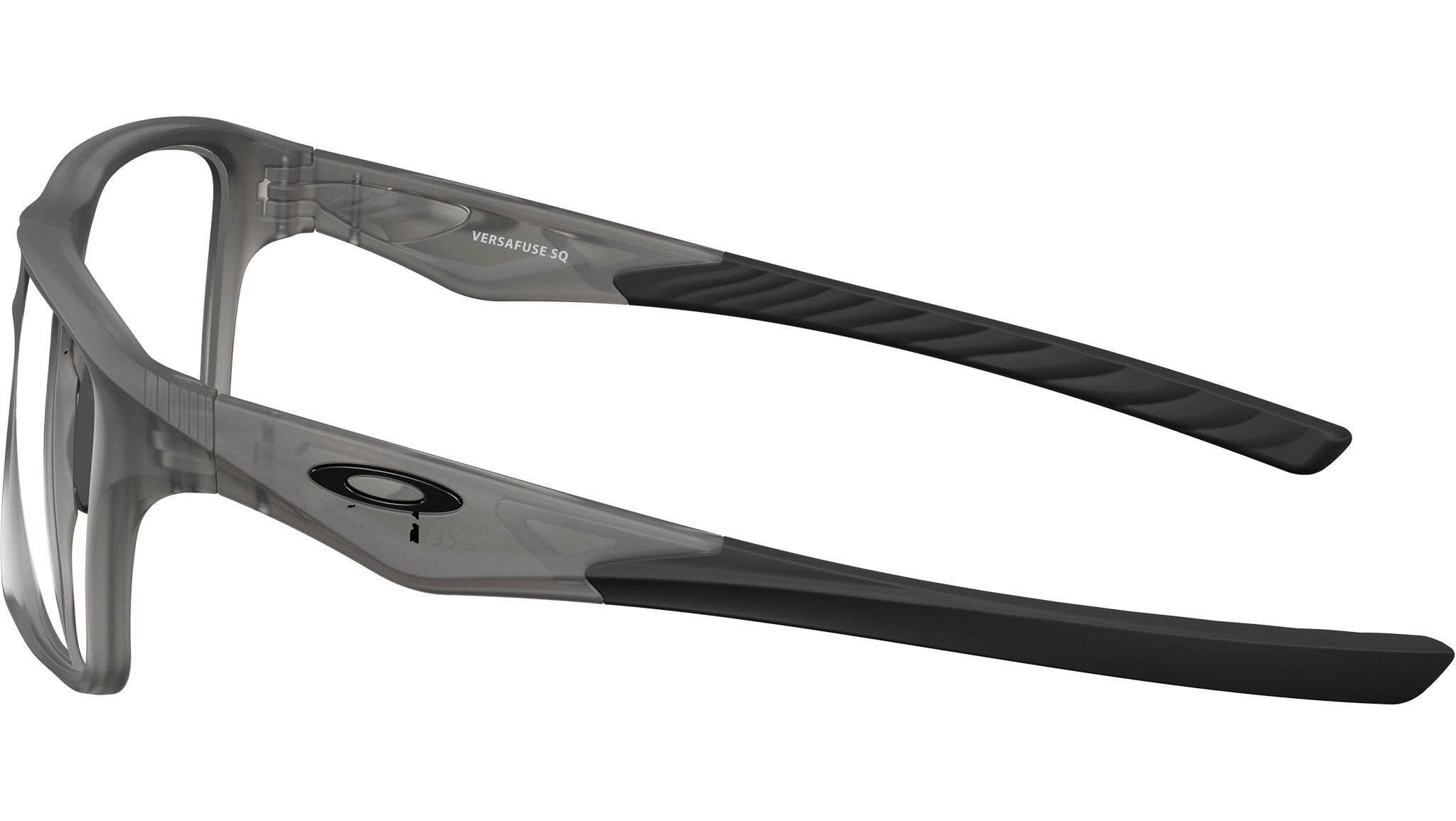 Oakley Versafuse SQ Glasses OX8201 820102 Satin Grey Smoke - eye