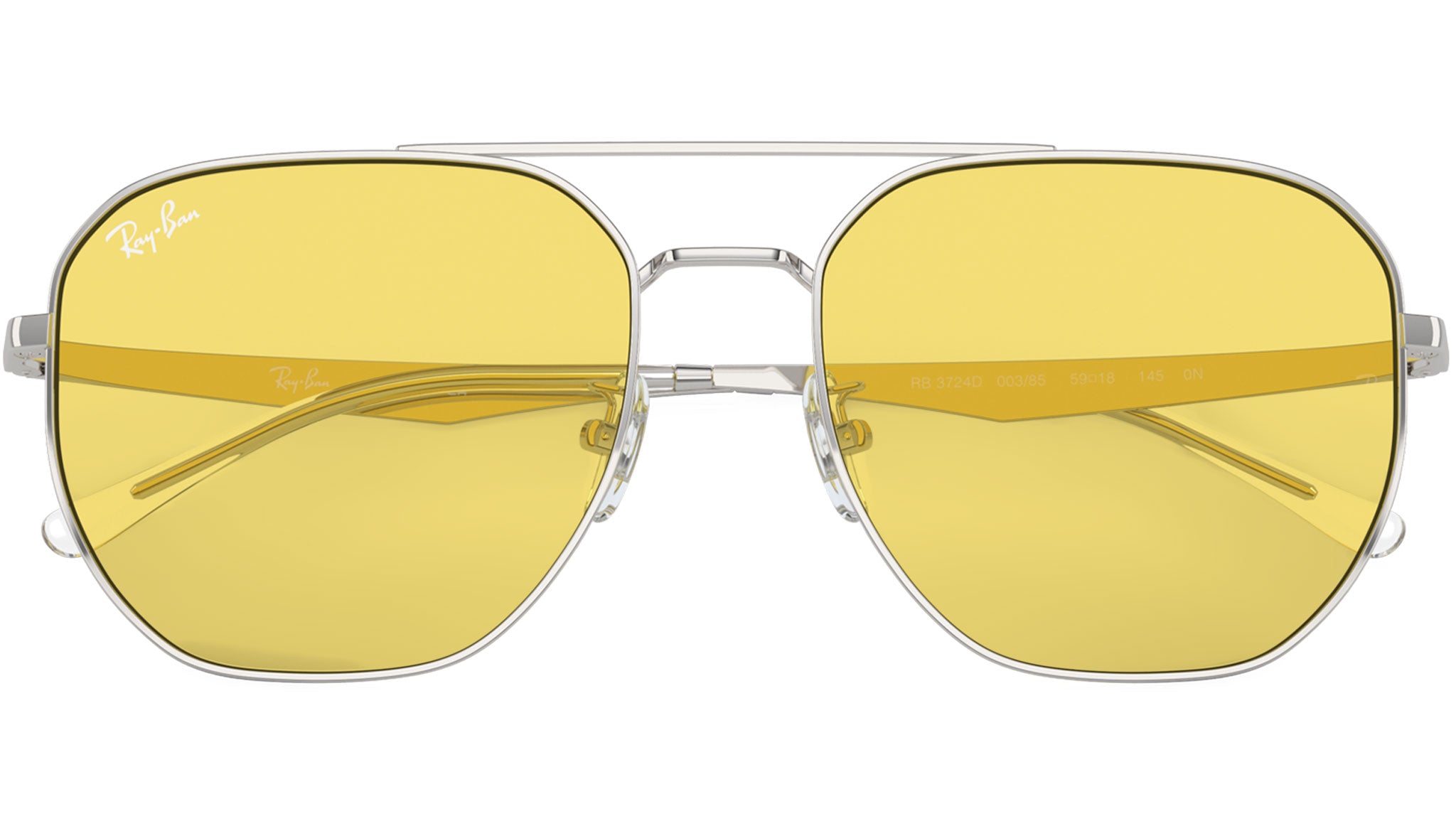 Ray-Ban RB 2037 サングラス Ray-Ban Sunglasses RB3724D 003/85 Silver - eye-oo.com