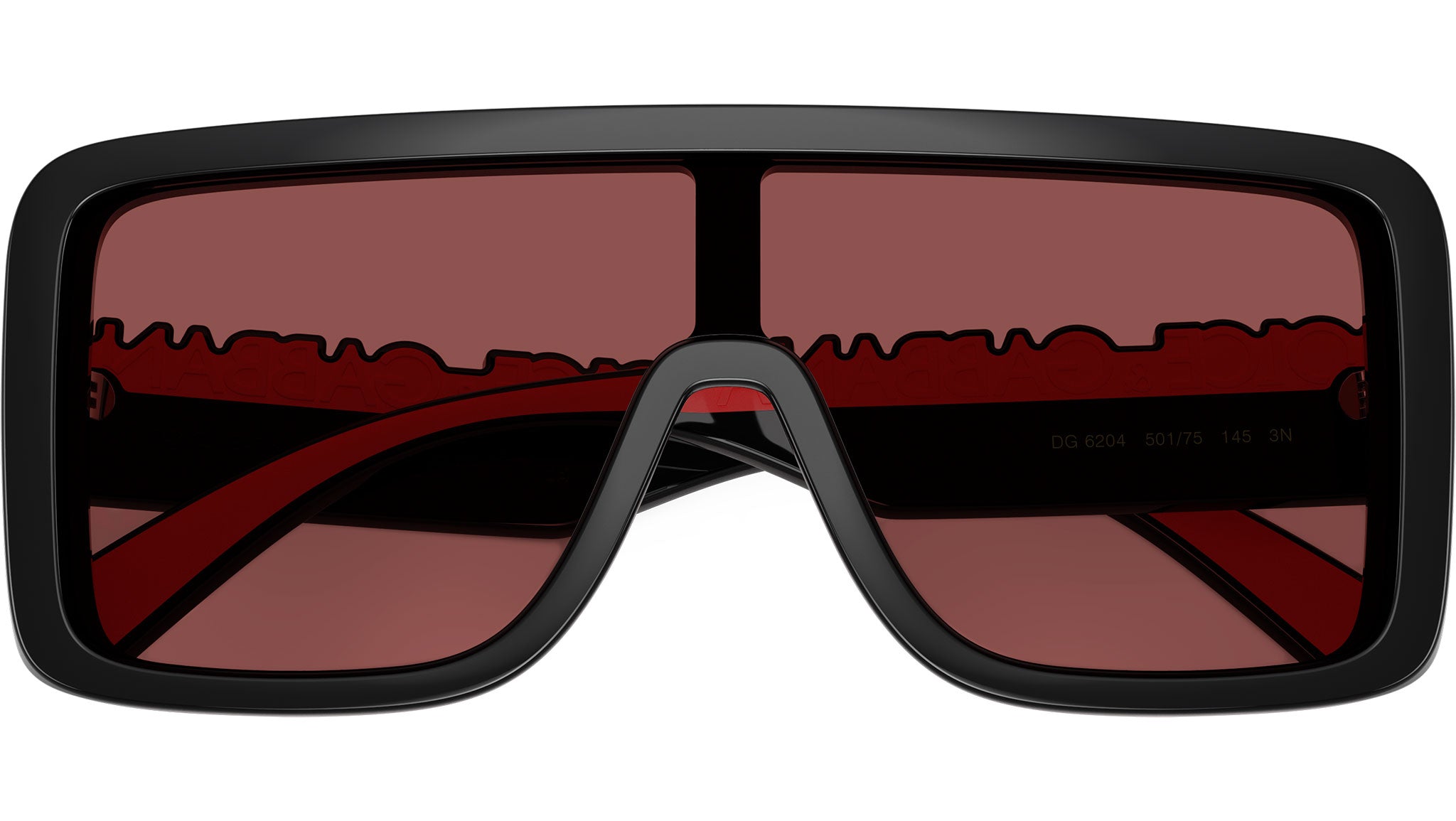 Dolce & Gabbana DG 6204 Sunglasses 501/75 Black - eye-oo.com display picture 1