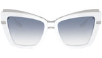 DG 4472 337119 White Maiolica Blue